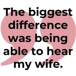 i can hear my wife