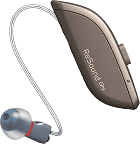 ReSound hearing aid at Cornerstone Audiology