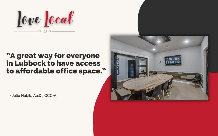 A great way for everyone in Lubbock to have access to affordable office space.